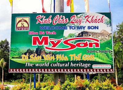 My-Son-Entrance-sign, Hoi An