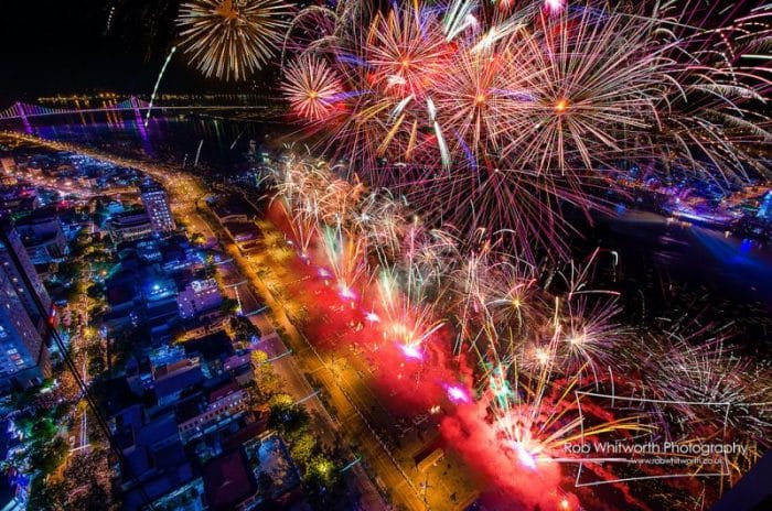 Fireworks in Da Nang