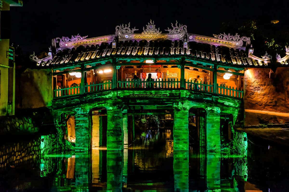 Japanese bridge hoi an, architecture in Hoi An, Hoi An Old Town, what to see in Hoi An, Vietnam