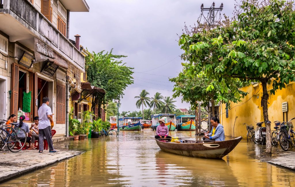 Hoi An Ancient Town Streets flood most wet seasons