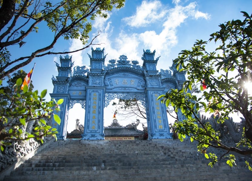 Gate to Linh Ung Pagoda, Ba Na Hills