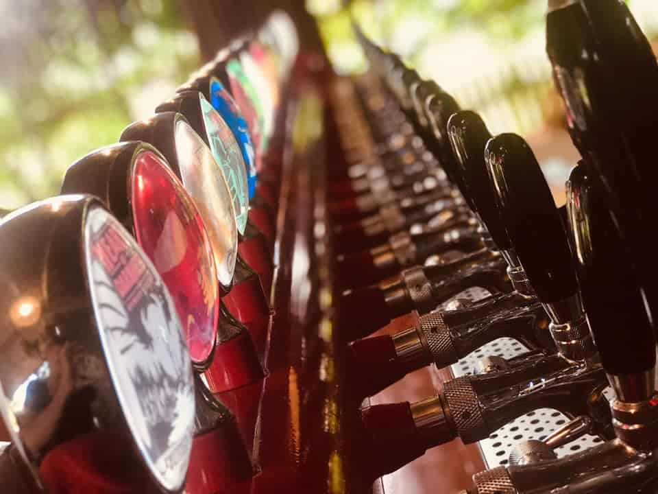 Bungalow Beach Bar. Beer taps. Best Bars in Hoi An