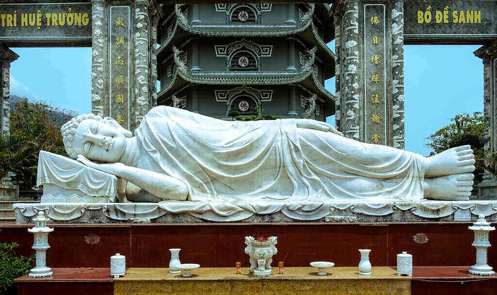 Recling Buddha, Linh Ung Pagoda, Da Nang