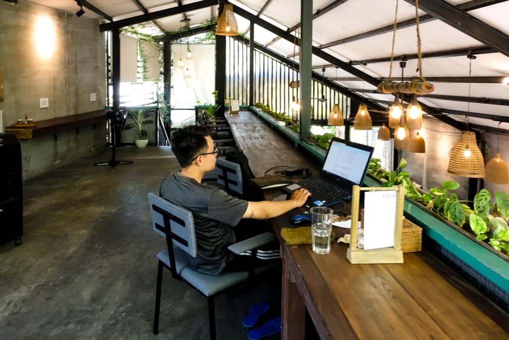 Nourish Eatery. Remote Working Space