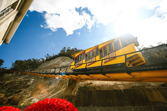 Train at Ba Na Hills Resort, Vietnam
