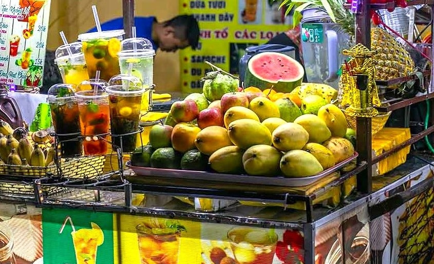 Hoi An Night Market Fruit Juice Stall